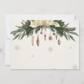 Carte de remerciements photo Nutcracker vintage (Dos)