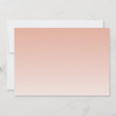 Carte de remerciements photo Parties scintillant o (Dos)