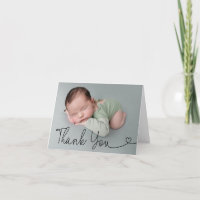 Photo personnalisée moderne bébé douche garçon