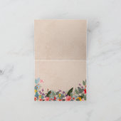 Carte de remerciements photo pliée Alexandra (Intérieur)