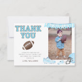 Carte de remerciements photo pour le premier anniv (Devant)