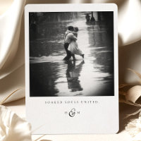 carte de remerciements photo "Soaked Souls United"