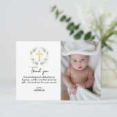 Carte De Remerciements Photo Spring Floral Arrangements (Debout devant)