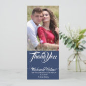 Carte de remerciements photo Twin Flame (Debout devant)