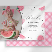 Carte de remerciements photo Watermelon
