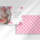 Carte de remerciements photo Watermelon