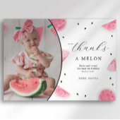 Carte de remerciements photo Watermelon