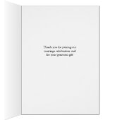 Carte de remerciements photo White Peony (Intérieur (Droit))