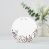 Carte de remerciements photo Yanna Round (Debout devant)