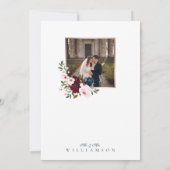 Carte De Remerciements Photos de Three (Dos)