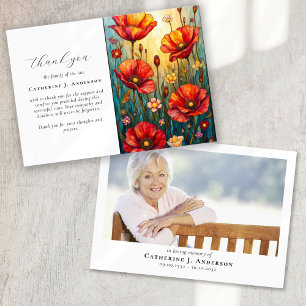 Carte De Remerciements Photos Photos Sympathy Funeral Memorial
