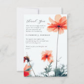 Carte De Remerciements Photos Sympathy Funeral Memorial (Devant)