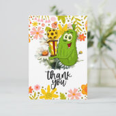 Carte De Remerciements Pickleball (Debout devant)