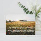 Carte De Remerciements Pierre 3:3-4 Bible Verse Femmes (Debout devant)