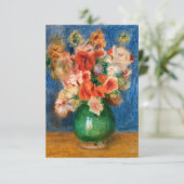 Carte De Remerciements Pierre-Auguste Renoir - Bouquet (Debout devant)