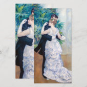 Carte De Remerciements Pierre-Auguste Renoir - Danse urbaine (Devant / Derrière)