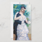 Carte De Remerciements Pierre-Auguste Renoir - Danse urbaine (Dos)