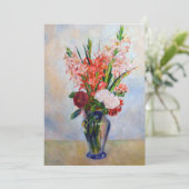 Carte De Remerciements Pierre-Auguste Renoir - Gladioli (Debout devant)