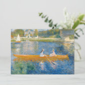 Carte De Remerciements Pierre-Auguste Renoir - Le Skiff (Debout devant)