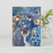 Carte De Remerciements Pierre-Auguste Renoir - Les Parapluies (Debout devant)