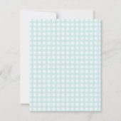 Carte De Remerciements Pierre le lapin (Dos)