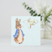 Carte De Remerciements Pierre le Lapin (Debout devant)