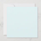 Carte De Remerciements Pierre le Lapin (Dos)