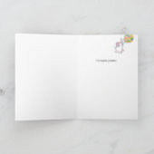 CARTE DE REMERCIEMENTS PIGGY ALOFT (Intérieur)