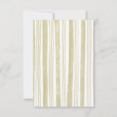 Carte De Remerciements Pilates theme baby shower (Dos)