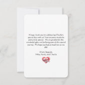 Carte De Remerciements Pilote Canin Avion en Vol, Anniversaire Enfants Am (Dos)