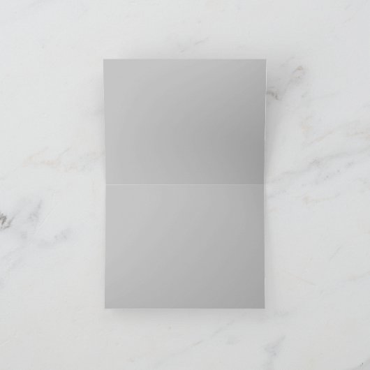 Carte De Remerciements Pin À feuillage persistant rustique (Intérieur)