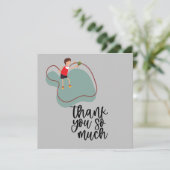 Carte De Remerciements Ping Pong (Debout devant)