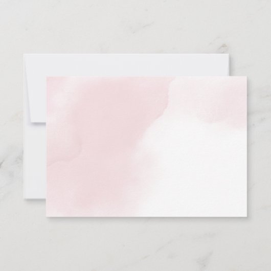 Carte De Remerciements Pink and Gold Halloween Little Citrouille Baby sho (Dos)