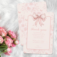 Pink Bow fête d'anniversaire Whimsy Toile personna