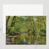 Carte De Remerciements Pittoresque de la rivière Wilson (Devant / Derrière)