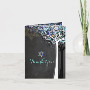 Carte De Remerciements PixDezines arbre de vie/merci/tableau de bord
