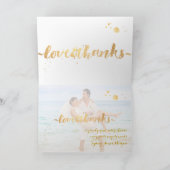 Carte De Remerciements PixDezines DO-IT-YOURSELF taches couleur/éblouissa (Intérieur)