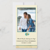 Carte De Remerciements Plage de Seashell (Devant)