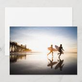 Carte De Remerciements Plage d'Oceanside (Devant / Derrière)