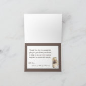 Carte De Remerciements Plage Planche Mer Mason Jars Océan (Intérieur)