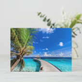 Carte De Remerciements Plages tropicales | Dusit Thani Maldives (Debout devant)
