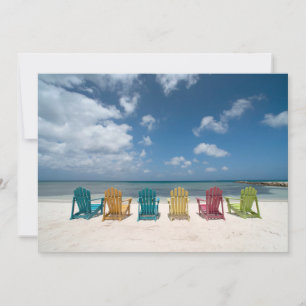 Carte De Remerciements Plages tropicales Palm Beach, Aruba