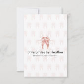 Carte de remerciements plat (Devant)