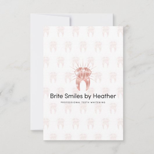 Carte de remerciements plat (Devant)