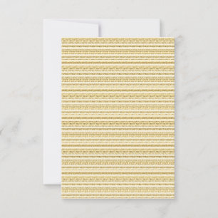 Carte de remerciements plat