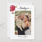 Carte de remerciements plat (Devant)