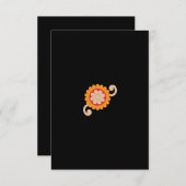 Carte de remerciements plat (Devant / Derrière)