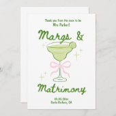 Carte de remerciements plat (Devant / Derrière)