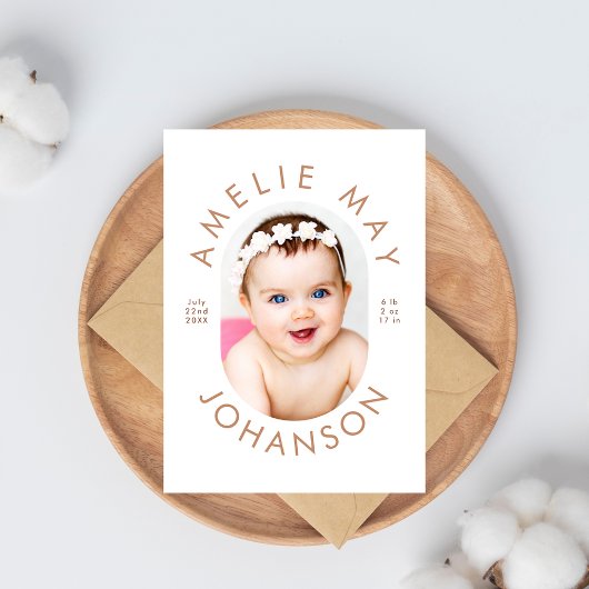 Carte de remerciements plat