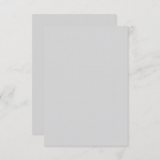 Carte de remerciements plat (Devant / Derrière)